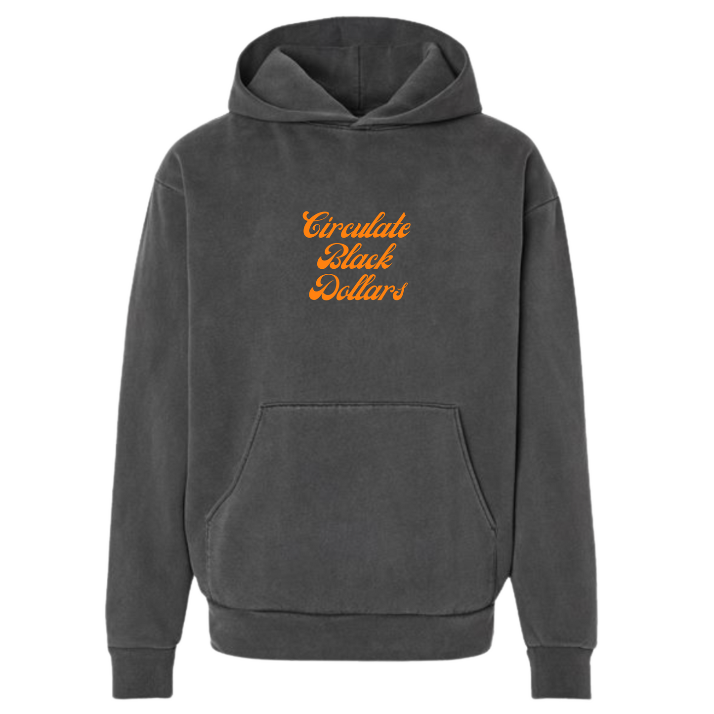 Support Black Creatives Hoodie - Orange