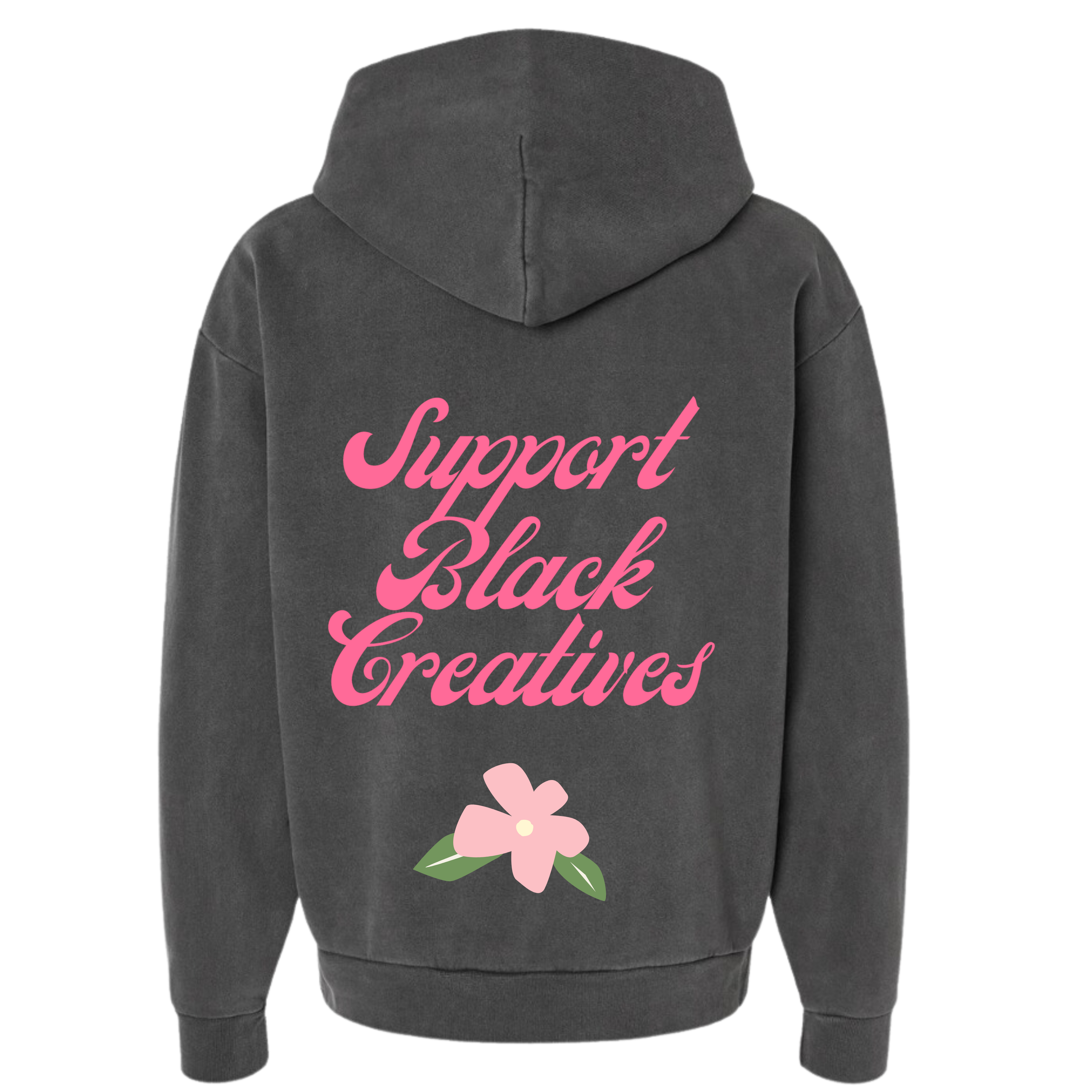 Support Black Creatives Hoodie - Pink